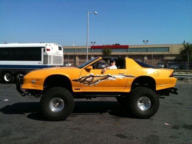 One of a kind 1987 Chevrolet Camaro IROC-Z Monster Truck