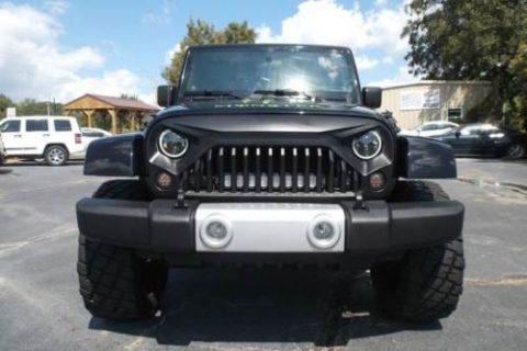 one of a kind 2009 Jeep Wrangler Unlimited Sahara monster for sale