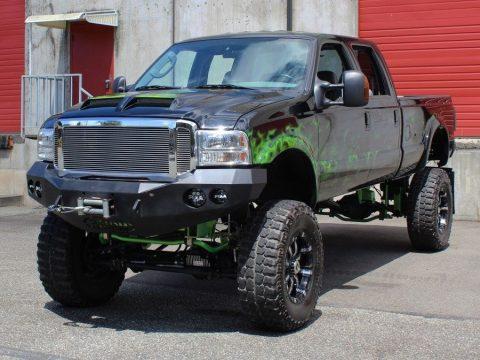 modified engine 2005 Ford F 350 Crew Cab monster truck for sale