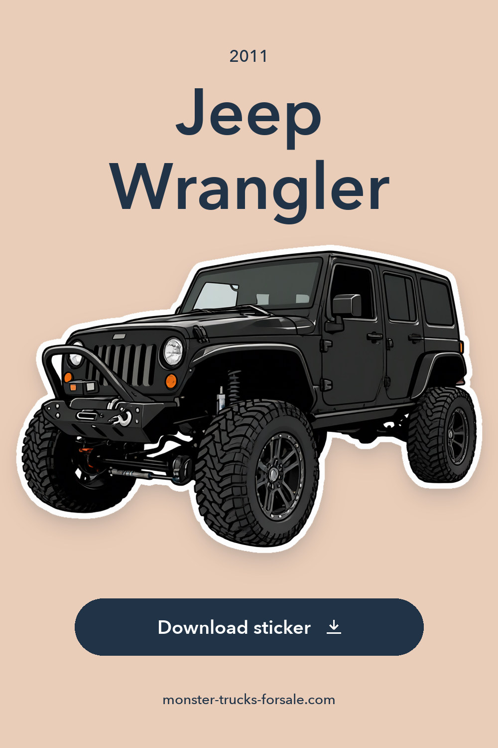 2011 Jeep Wrangler sticker preview